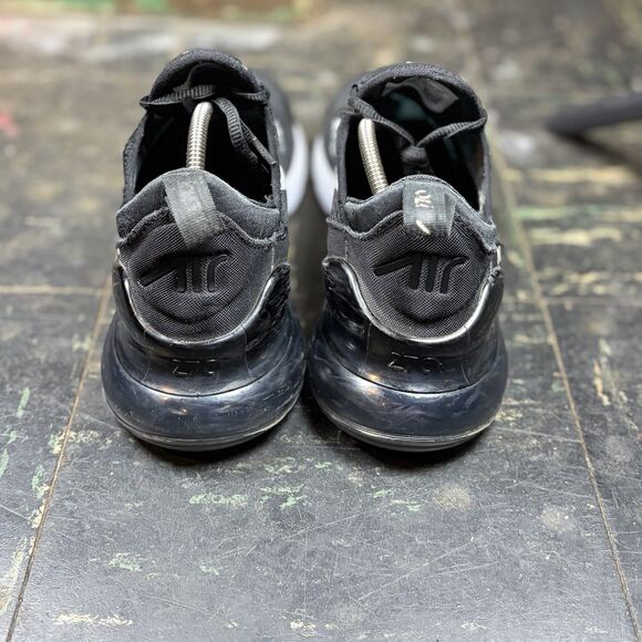 Nike Air Max 270 AH6789-001 Women’s Size 9.5 Black White Sneaker - Picture 4 of 8